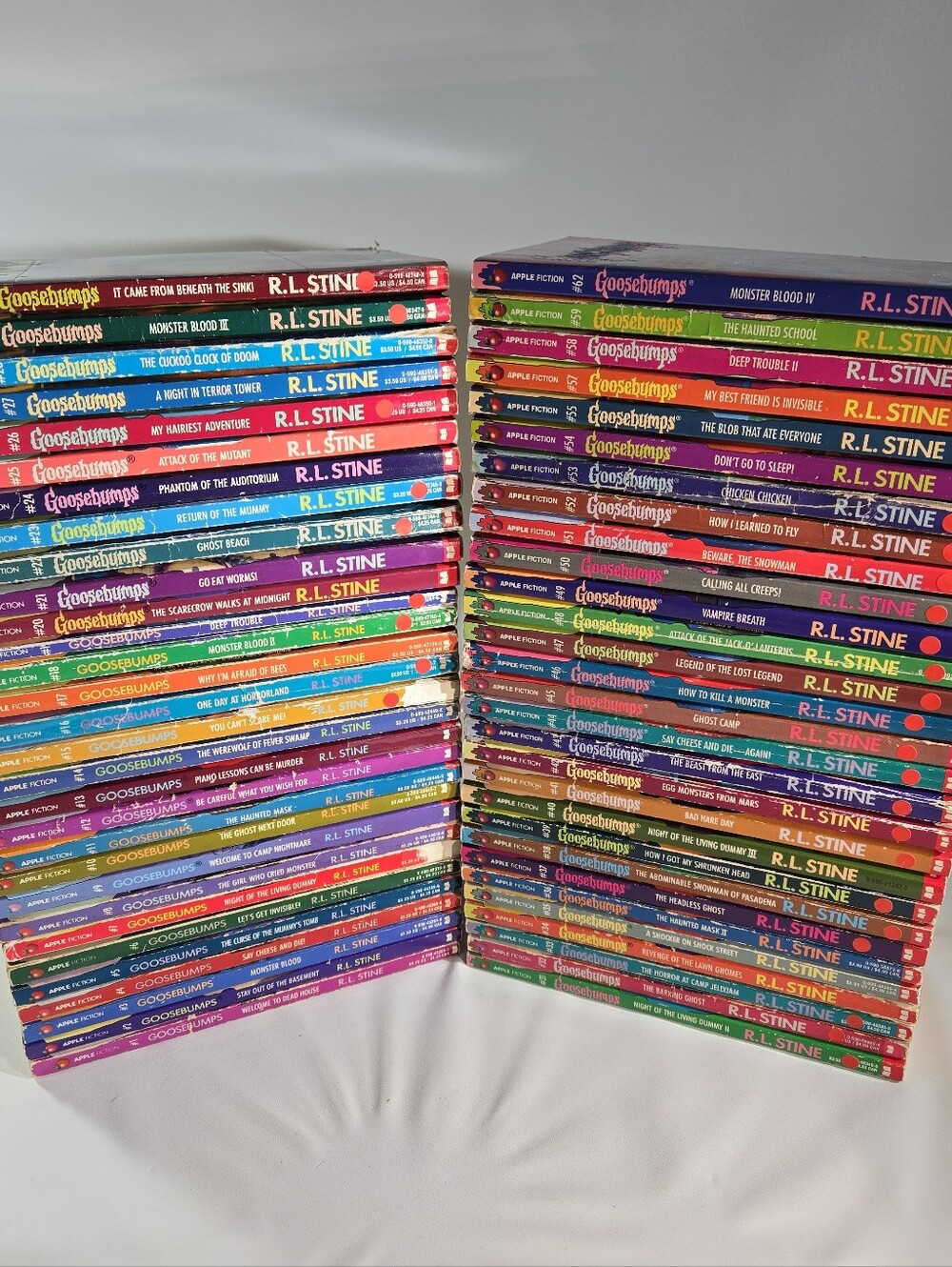 Goosebumps Book Collection by R.L. Stine Missing Only 3 Books
